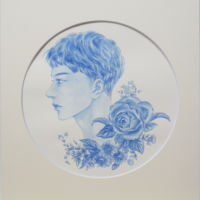 2018/H490mm×W410mm/Water color