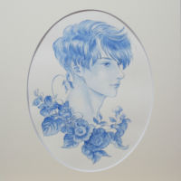 2018/H490mm×W410mm/Water color